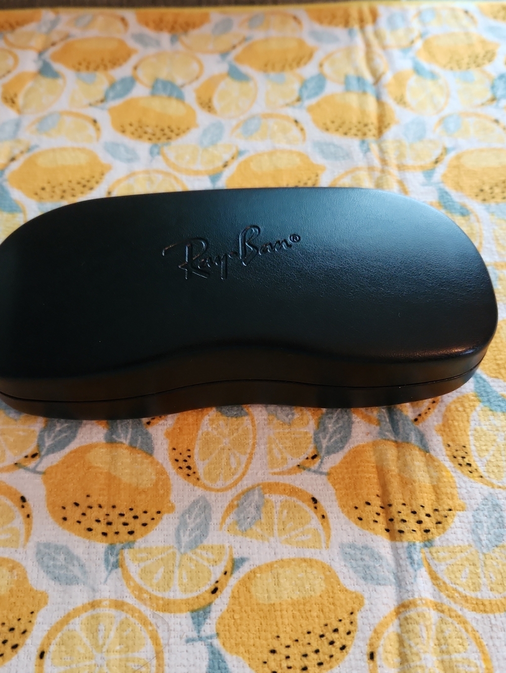 Ray-Ban Matte Black Hard Shell Glasses Case